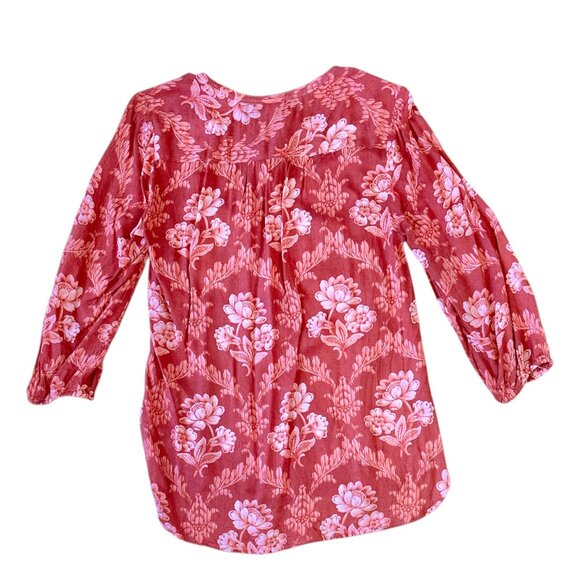 Akemi + Kin coconino printed button down peasant blouse - Picture 6 of 7